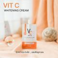 Vit C Whitening Cream ( Ҥ 1 ͧ ) ԵԹ   Ҵ 7g.  ا˹ٻẺͧ ҧ дǡ Ҥᾧ