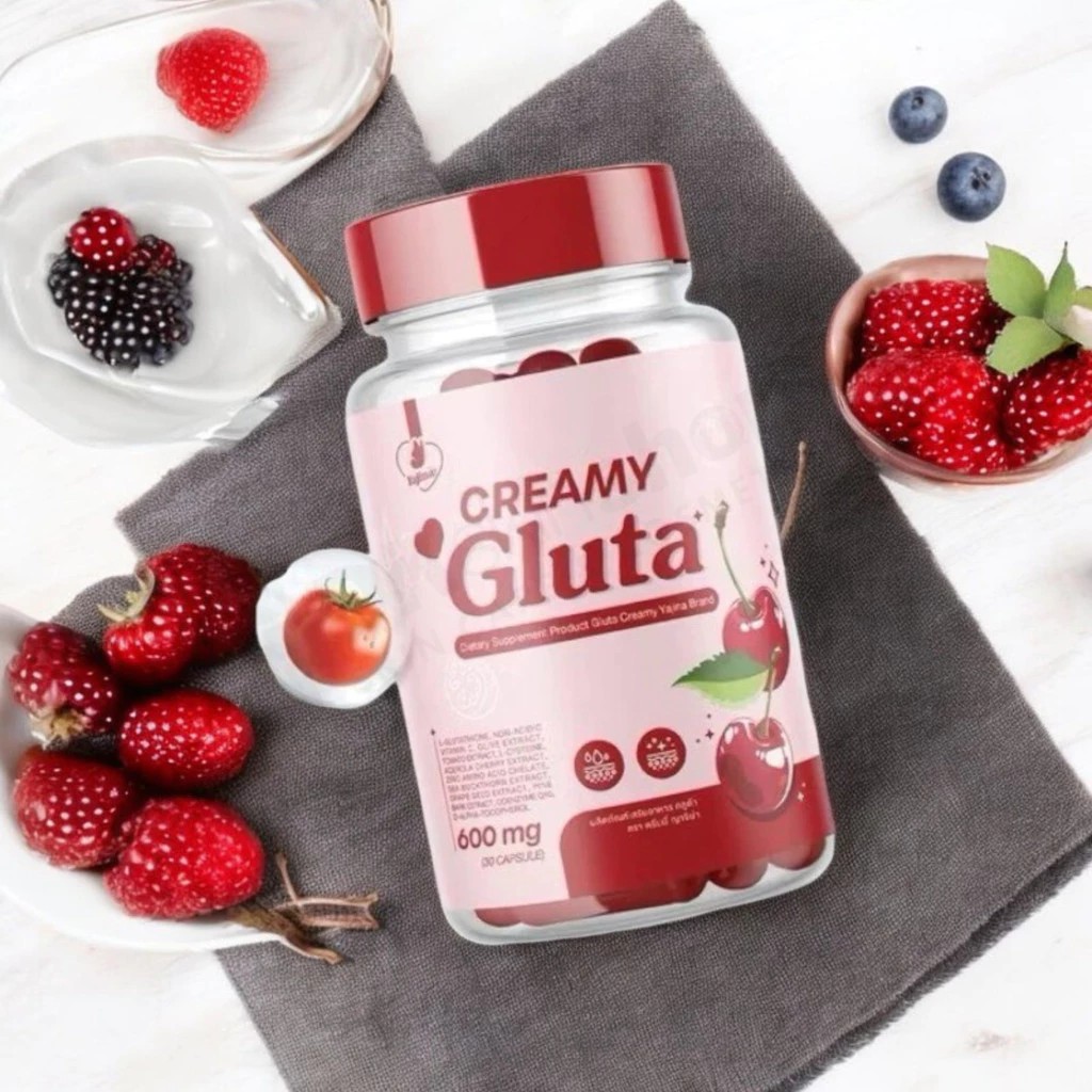 �ٻ�Ҿ���2 �ͧ�Թ��� :  1 ��лء  CREAMY GLUTA ��������ٵ�� ��ٵ�Ҽ�ǡ�Ш�ҧ�� ��ٵ�Ҥ������ 1 ��лء 30 ᤻���