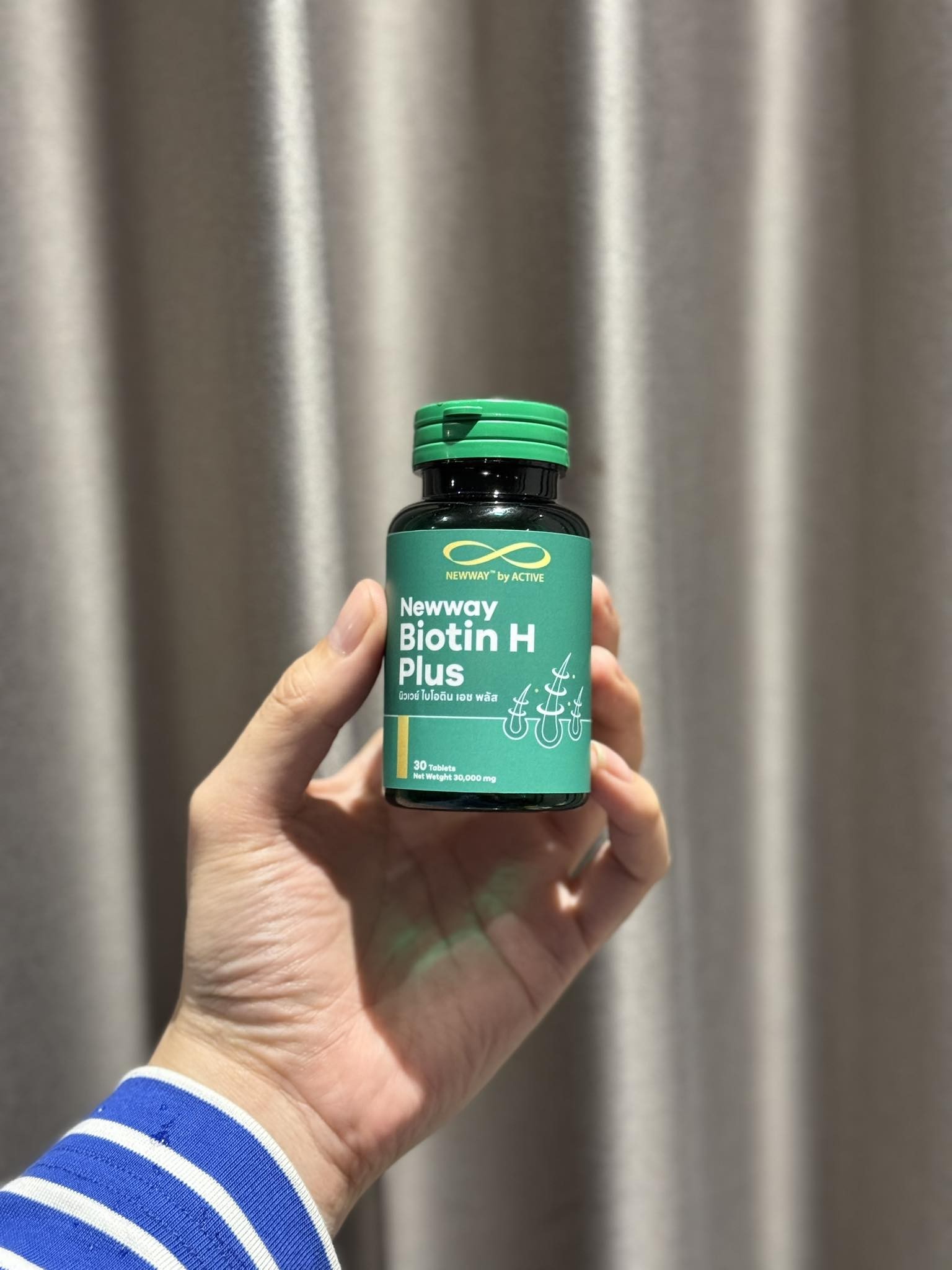 ٻҾ3 ͧԹ : Newway Biotin H Plus ԵԹاẺѴ  ( Ҥ  1 лء )  Exp 06-2027