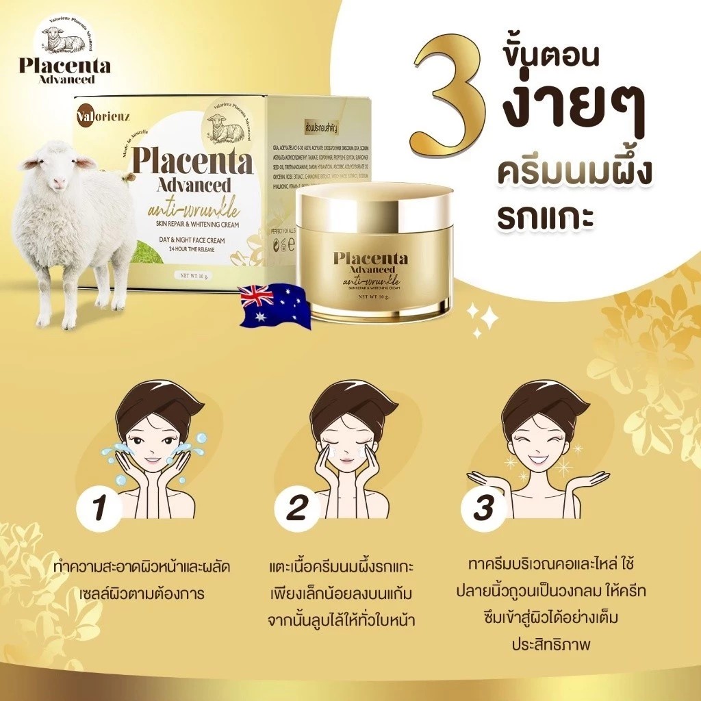 �ٻ�Ҿ���3 �ͧ�Թ��� : ( 1 ��лء )  á�� Placenta Advanced �����ѡ�ҽ�� Ŵ��� ��� ��� ��Ǥ�����ͧ