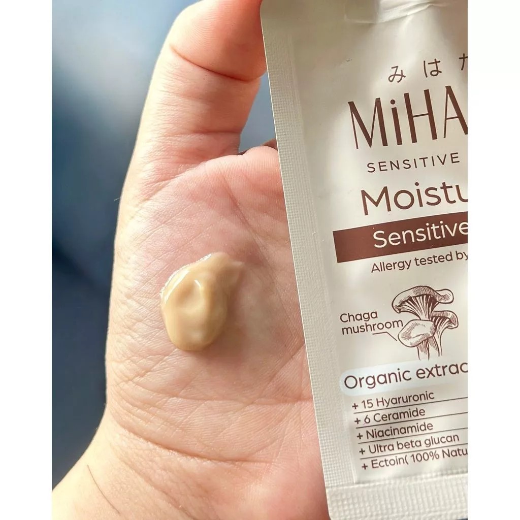 �ٻ�Ҿ���3 �ͧ�Թ��� : Mihada Moisturizer Sensitive Cream ���Ҵ� ������������� ૹ�Էտ ���� 1 �ͧ 7 ���� ��«����