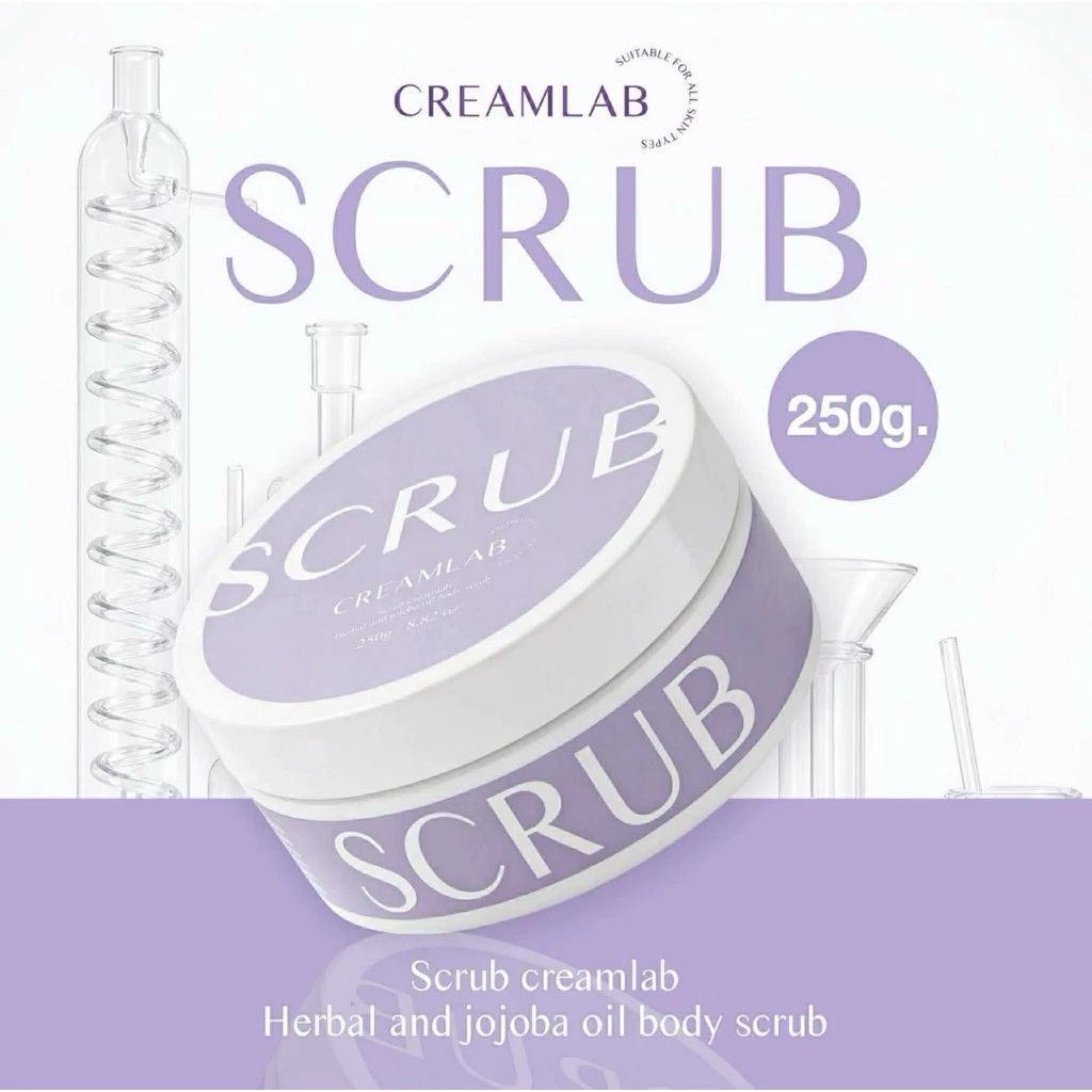 �ٻ�Ҿ���3 �ͧ�Թ��� : ʤ�Ѻ�Ѵ��� ʤ�Ѻ�����ź Scrub CreamLab ����ء��Ҿ��� 250g